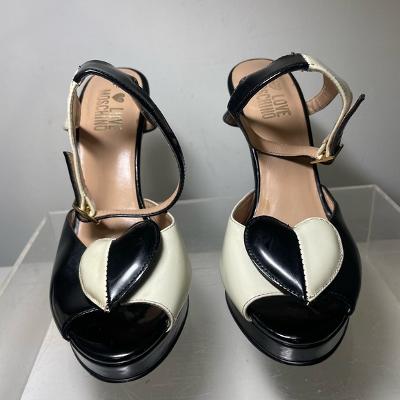 Moschino Shoes - Love Moschino / shoes / Love moschino peep toe heart sz 36